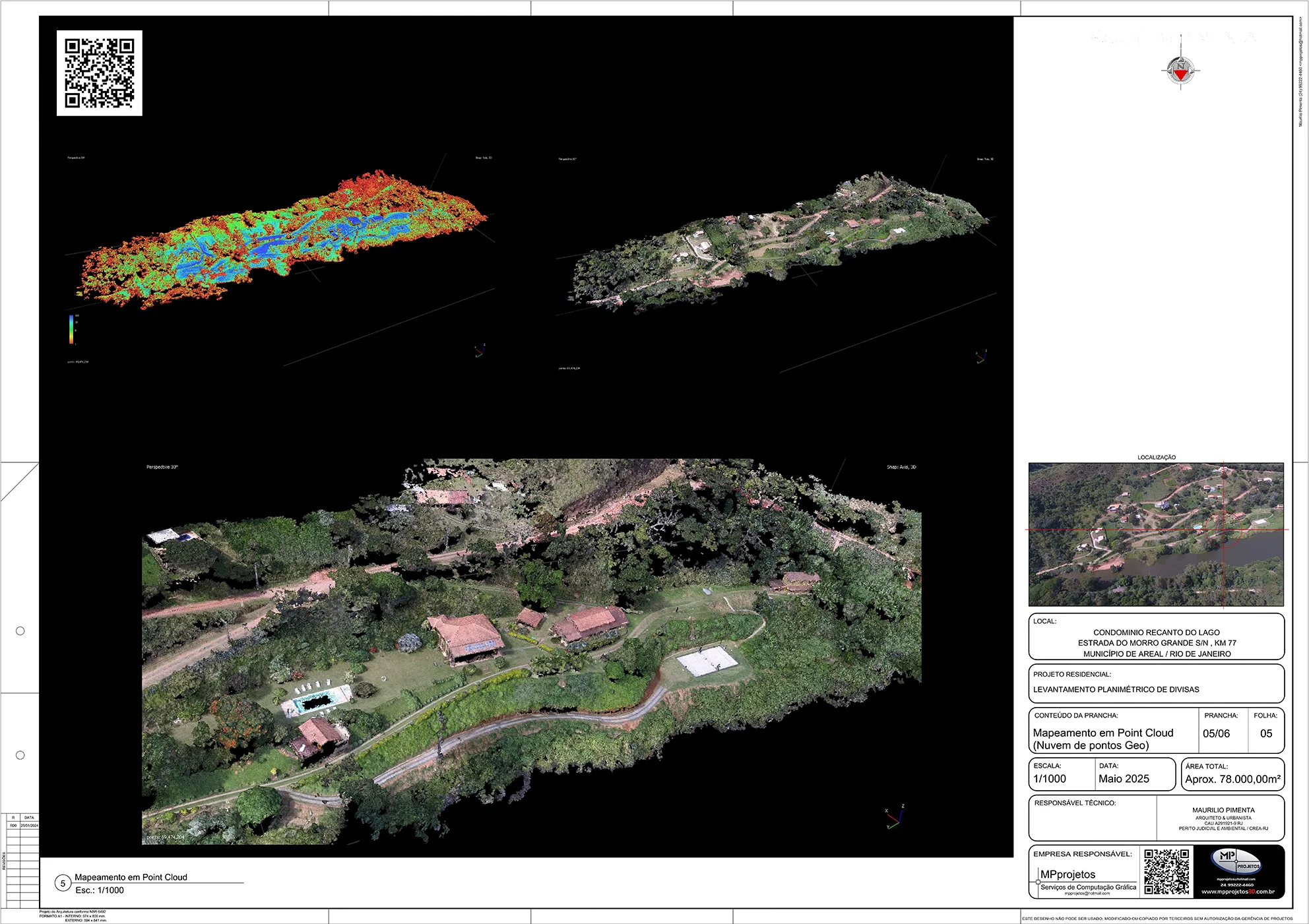 Mapeamento em Point Cloud