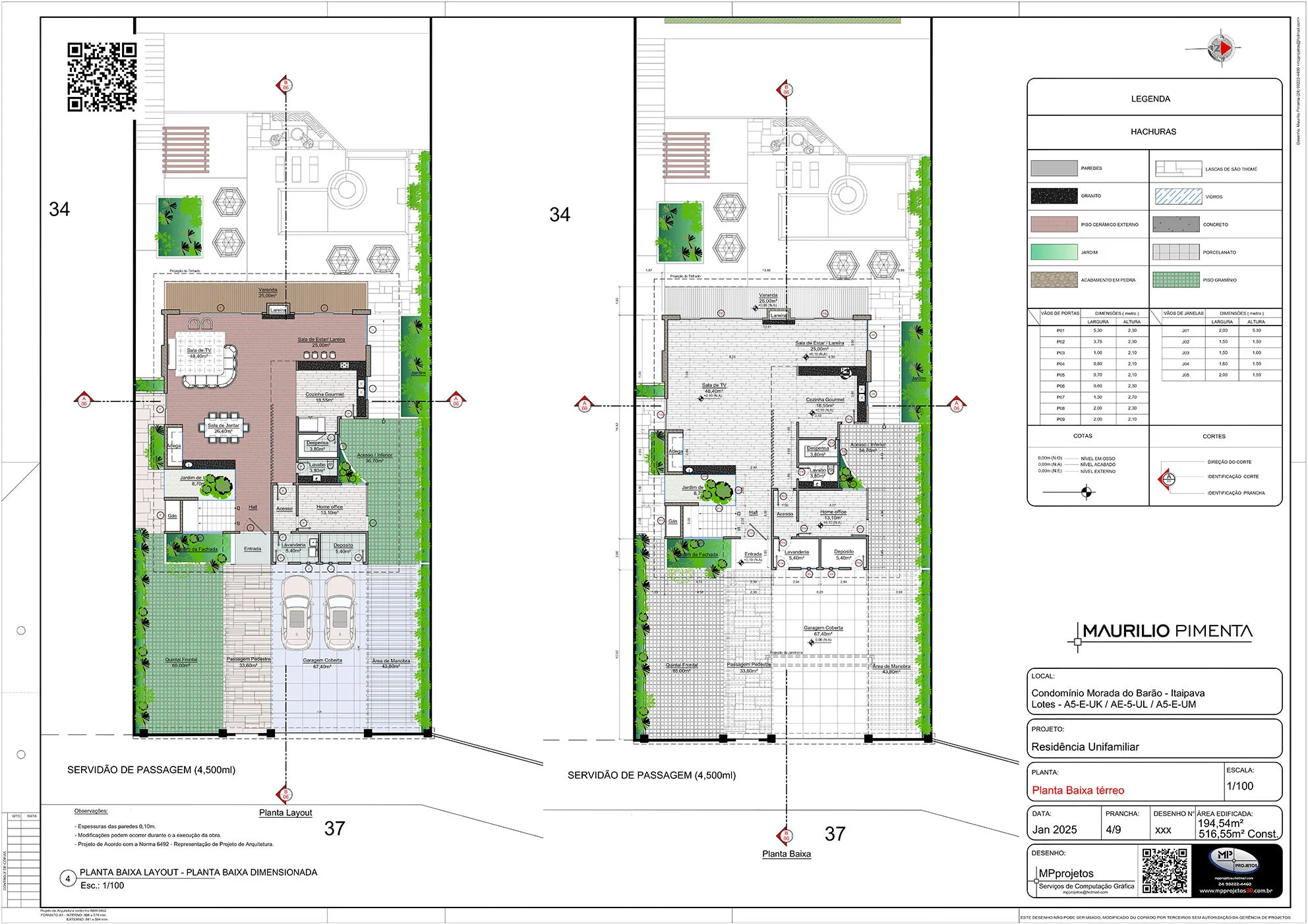 Planta Baixa Térreo