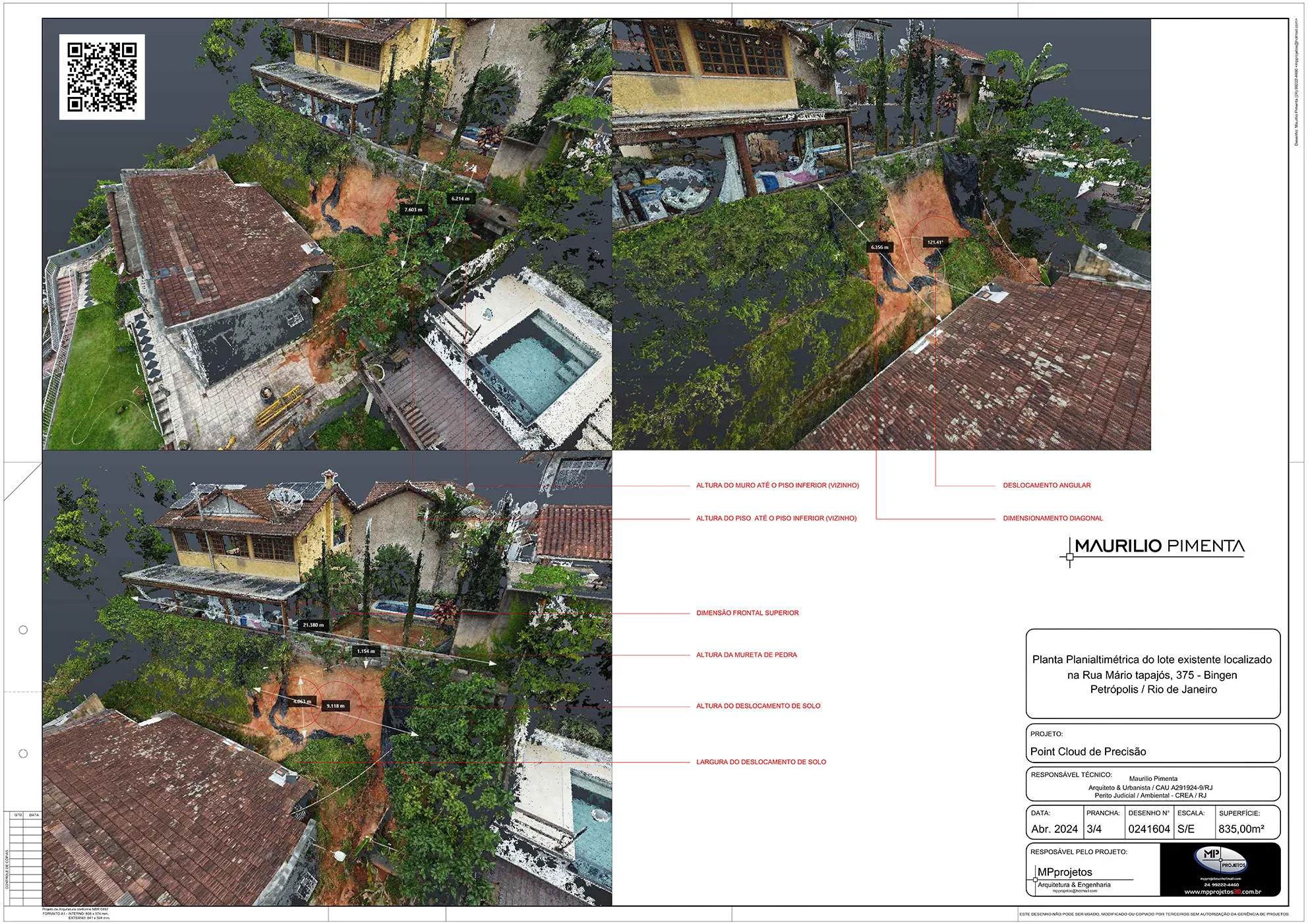 Mapeamento em Point Cloud